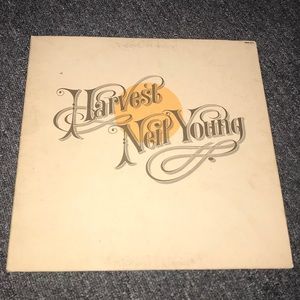 1972 Harvest Neil Young Record